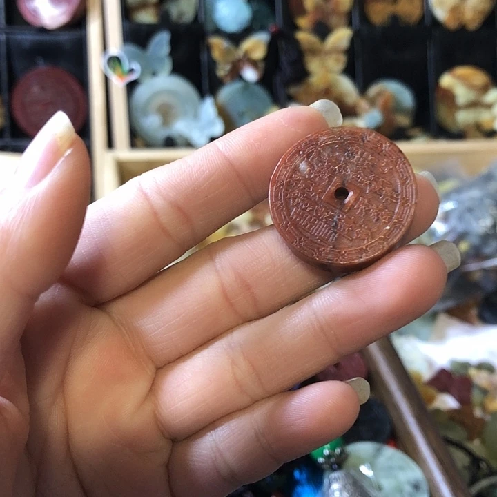 岫玉未镶嵌岫玉挂件