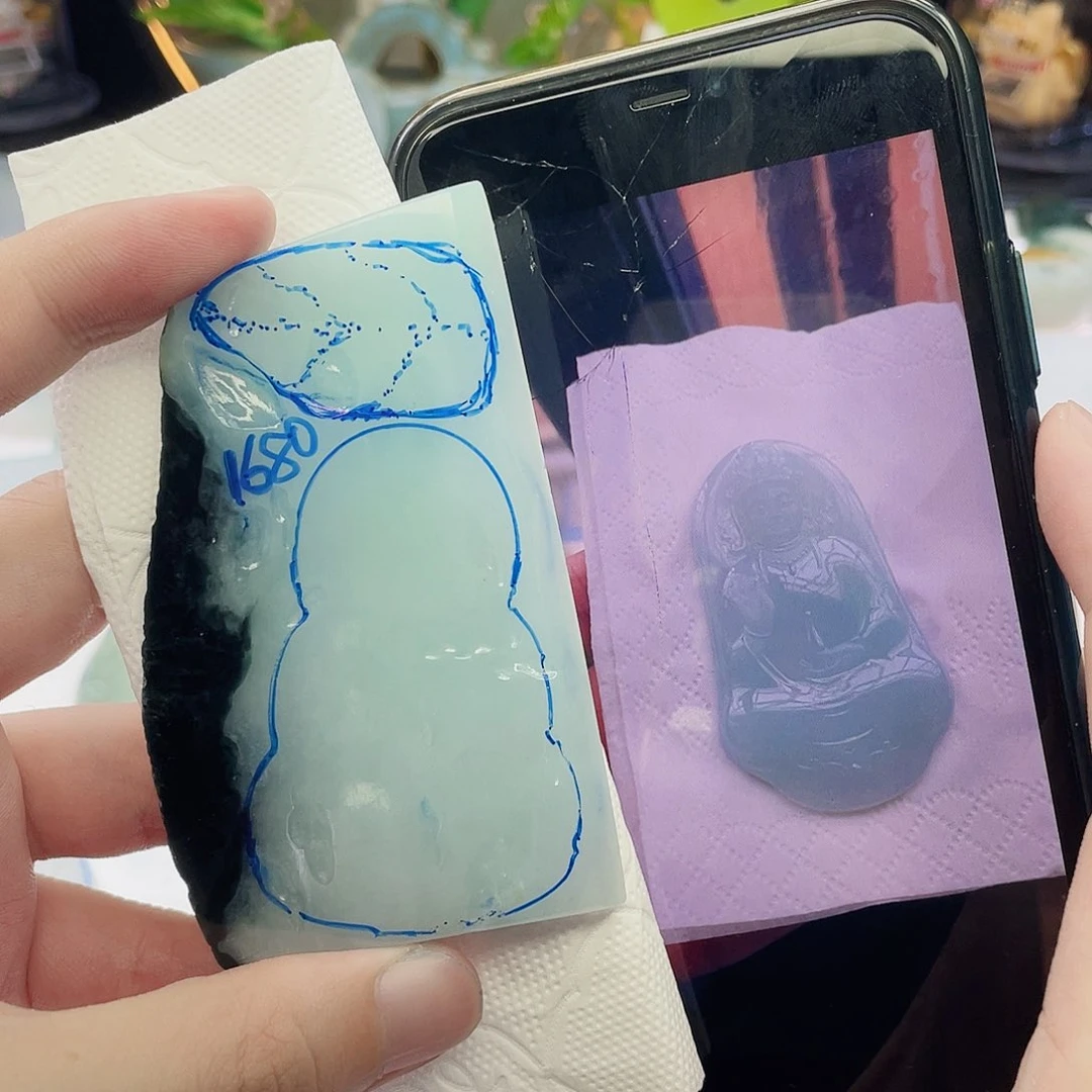 未镶嵌定制翡翠包工