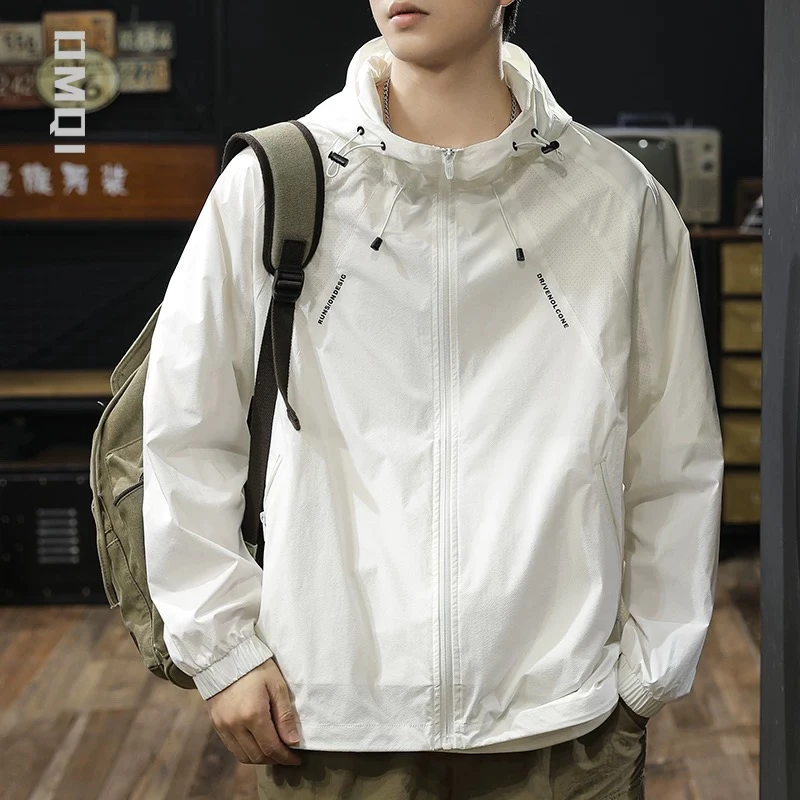 户外凉感透气防晒衣男夏季薄款防紫外线休闲服外套上衣