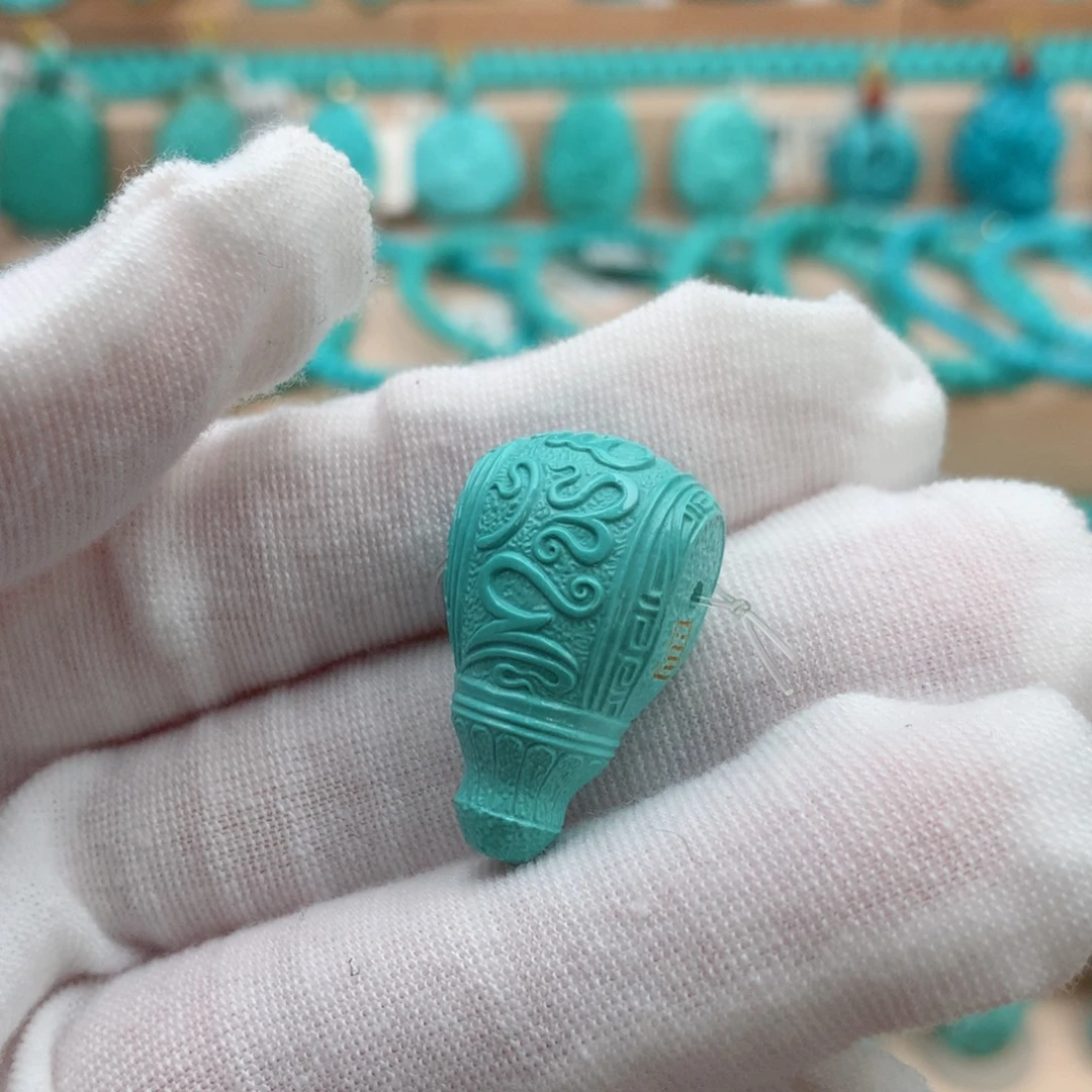 绿松石未镶嵌珠宝奇石15mm