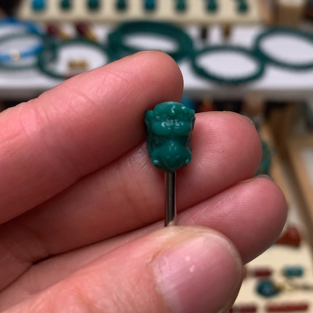绿松石未镶嵌配饰