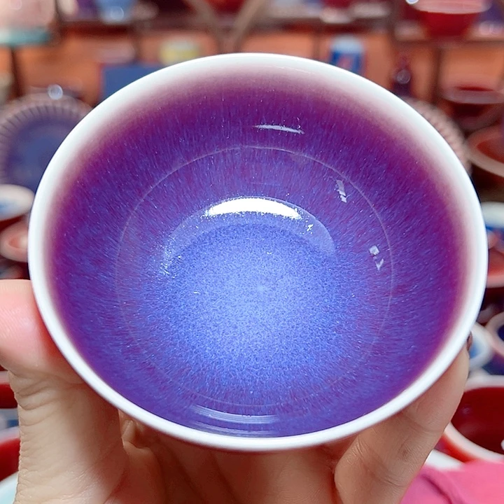 瓷片景德镇品艺轩郎紫