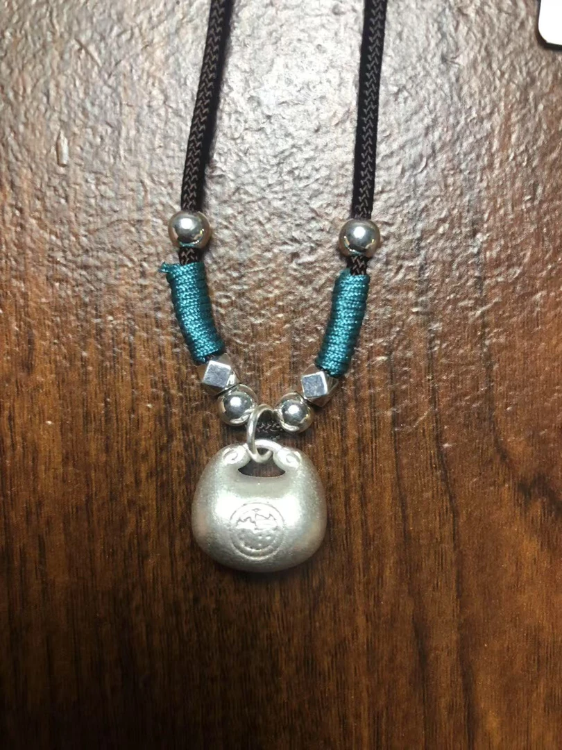 007 小碎银吊坠项链 精品无礼盒