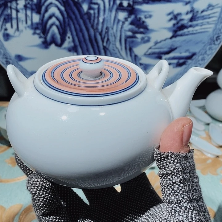 瓷片七*鹰新年快乐万事如意