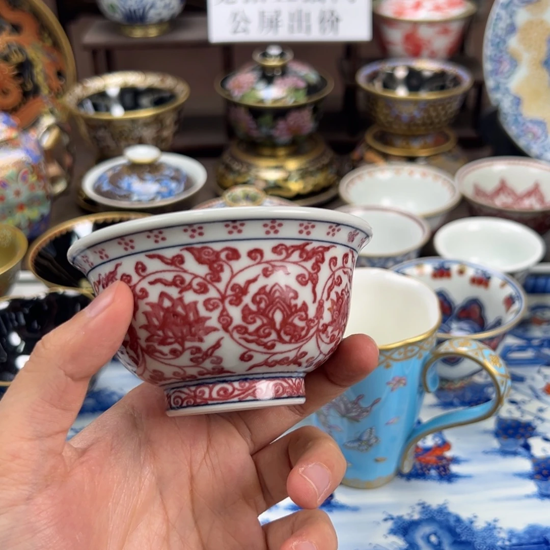 小***师瓷片景德镇手工手绘陶瓷