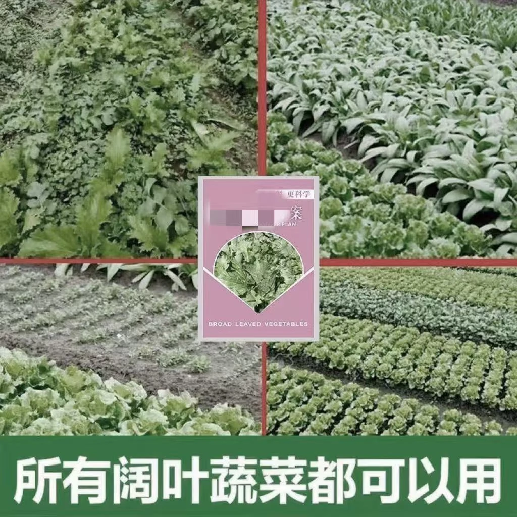 阔叶蔬菜专用不伤农作物不影响生长升级版四合一套装有机肥料