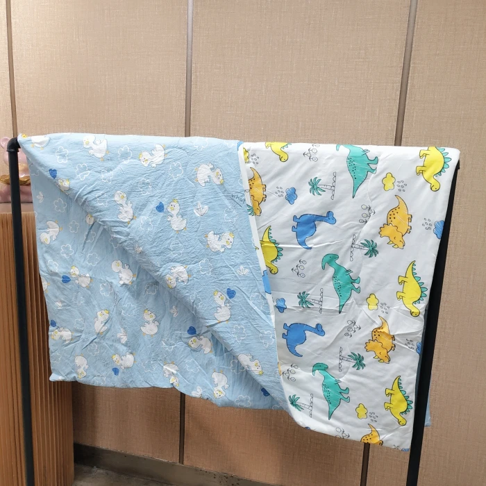 DP351  宝宝棉小兜夏季卡通空调被子  120*150