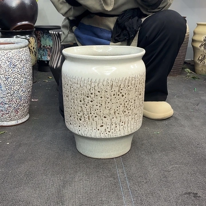 24×31 -粗陶花盆有孔-买买买