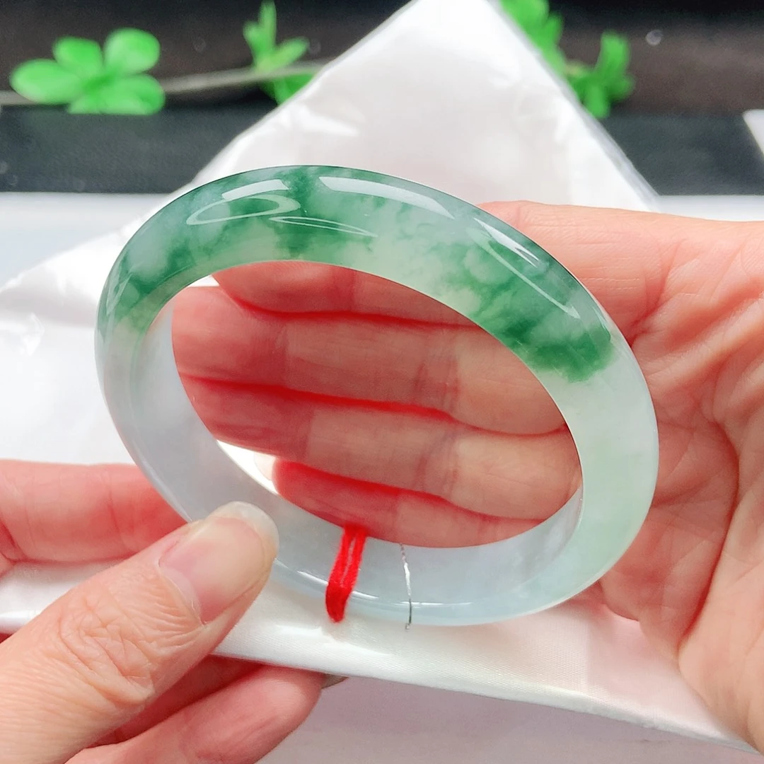 未镶嵌手镯翡翠59圈