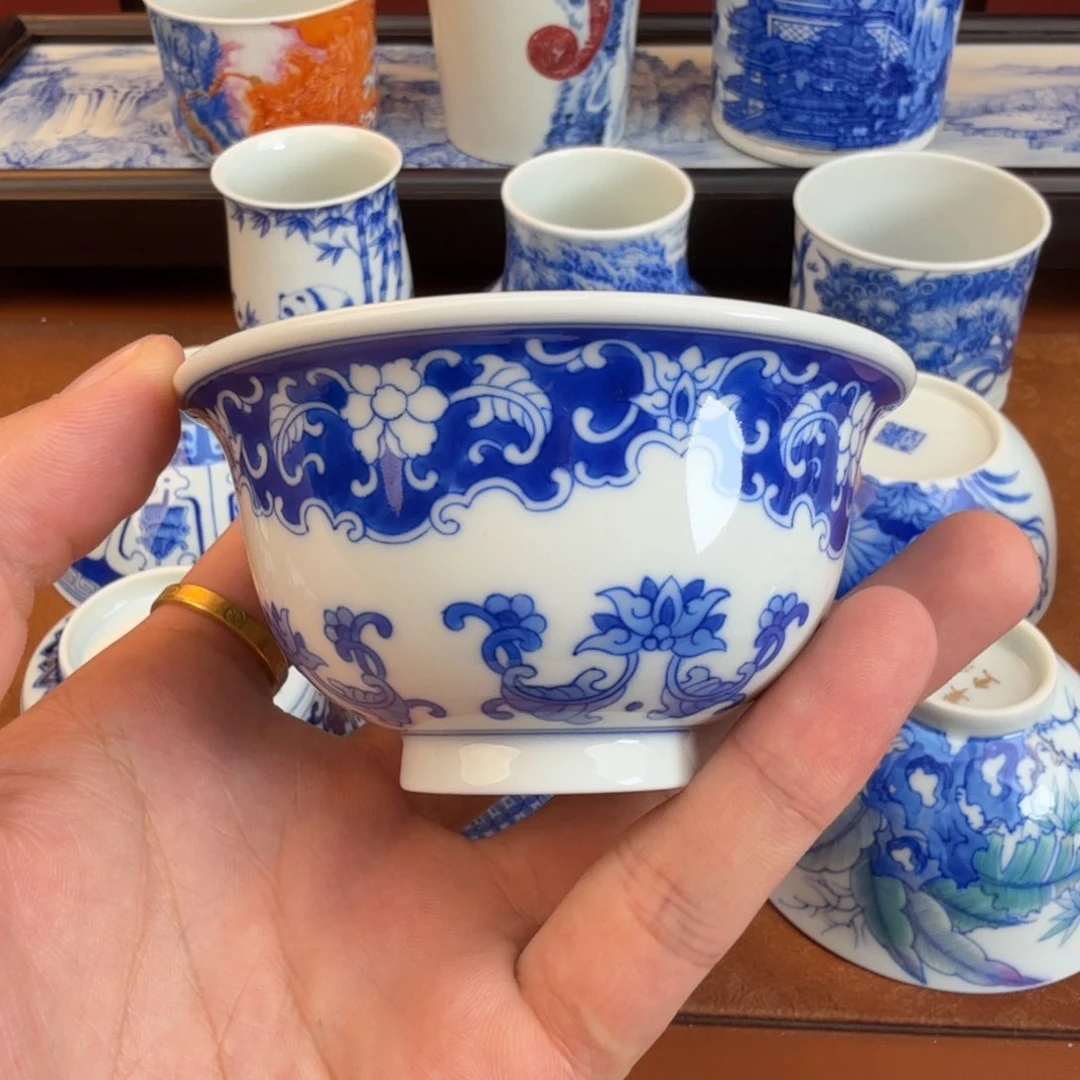 瓷片景德镇瓷器手工手绘