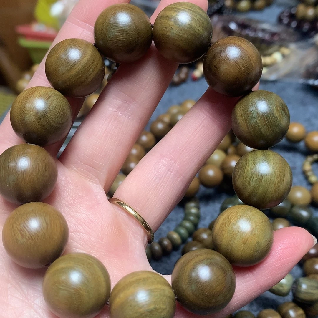 维腊木（绿檀）手串/手链不带三通