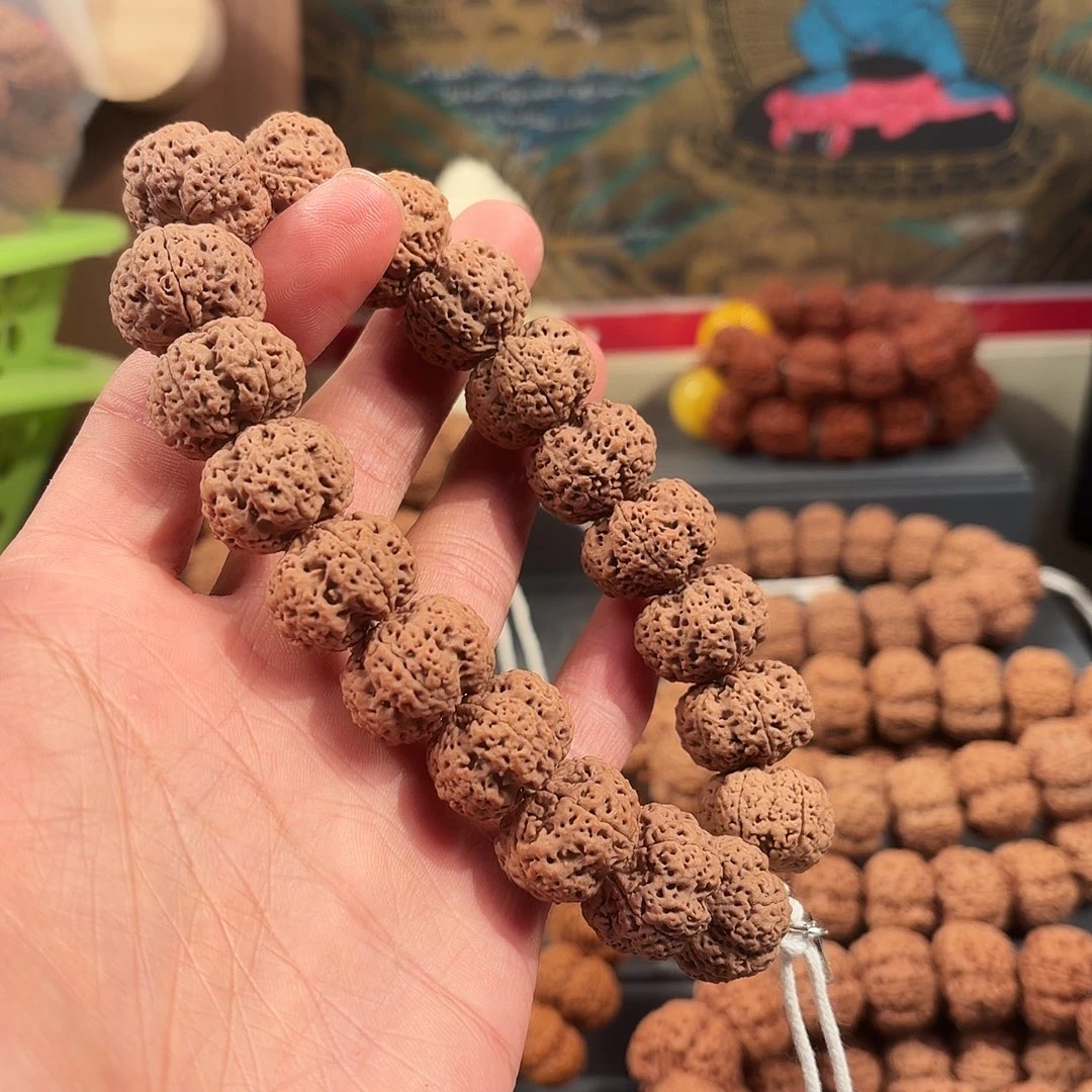 金刚菩提吊坠流星夹板菠萝蜜银标