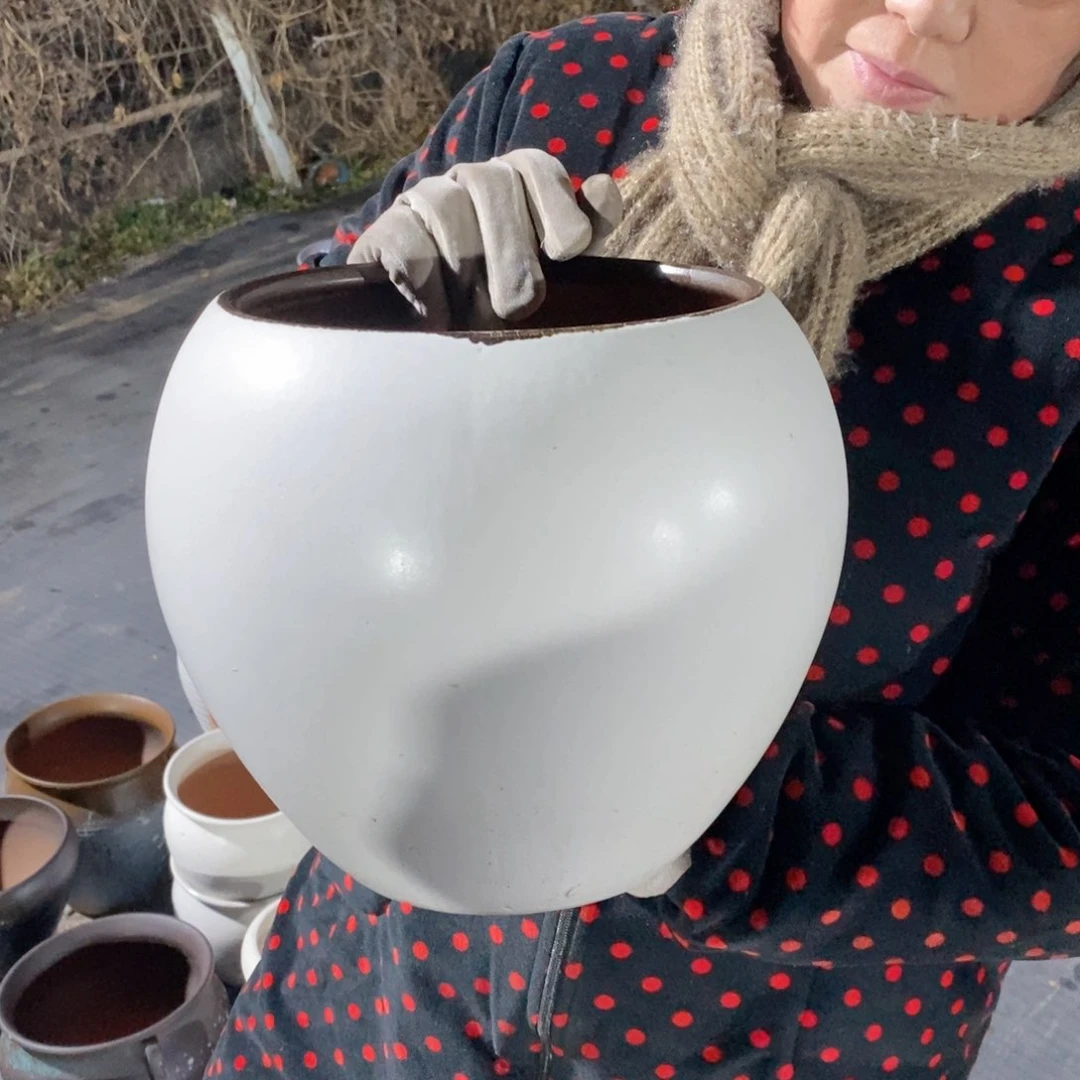 红陶口20高22～～～