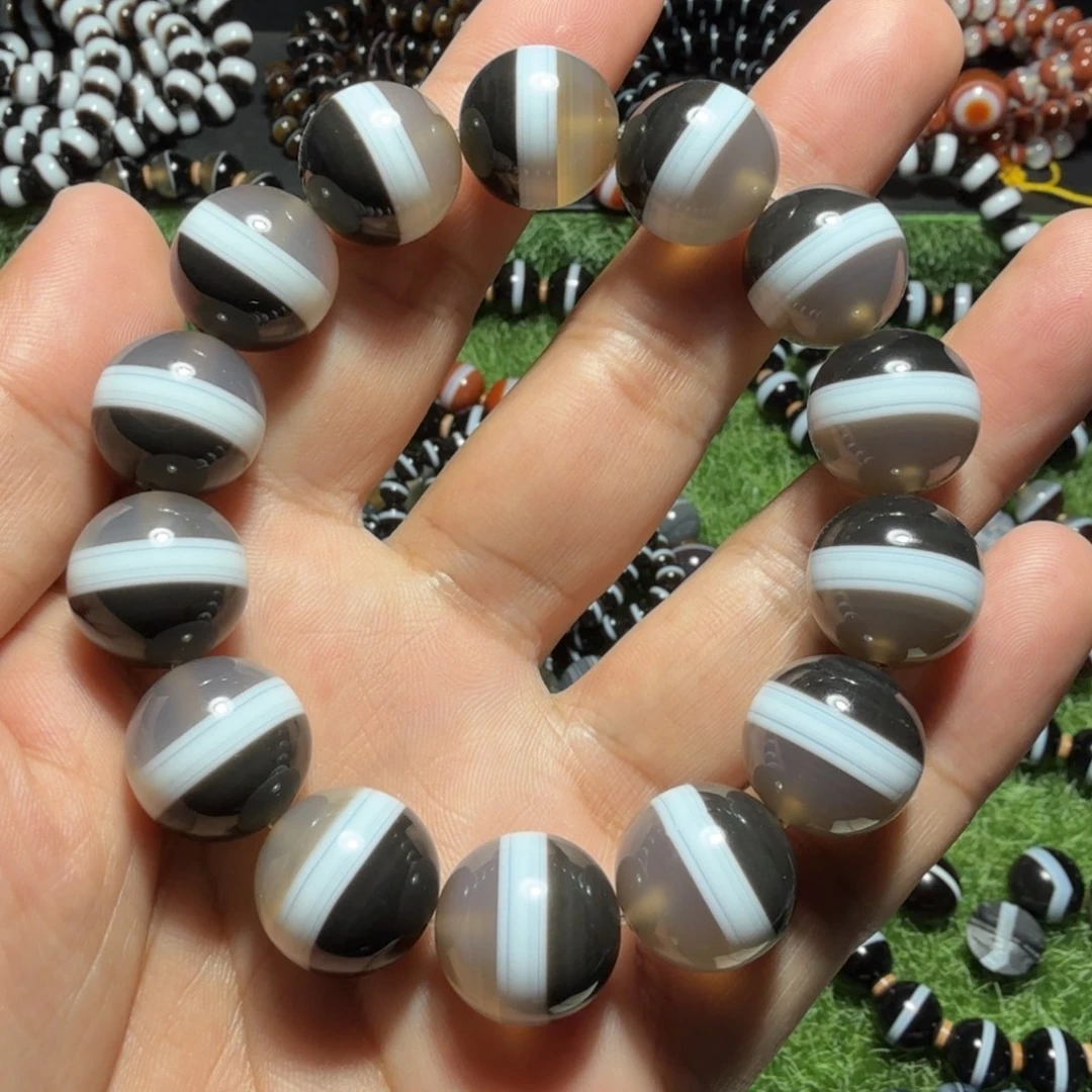 玛瑙/玉髓未镶嵌手把件16