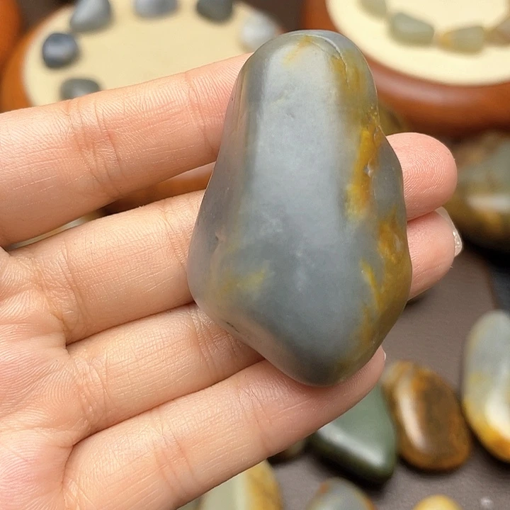 和田玉未镶嵌颈饰35