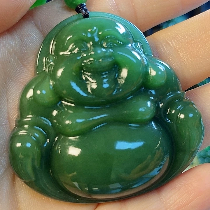 和田玉（碧玉）未镶嵌吊坠(不含链)47