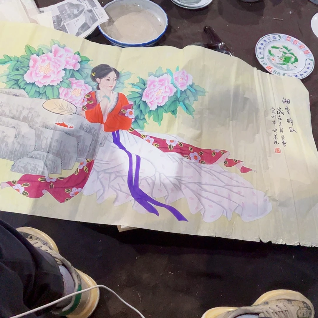 摆件，轴坏，破损，水渍，都是正常的