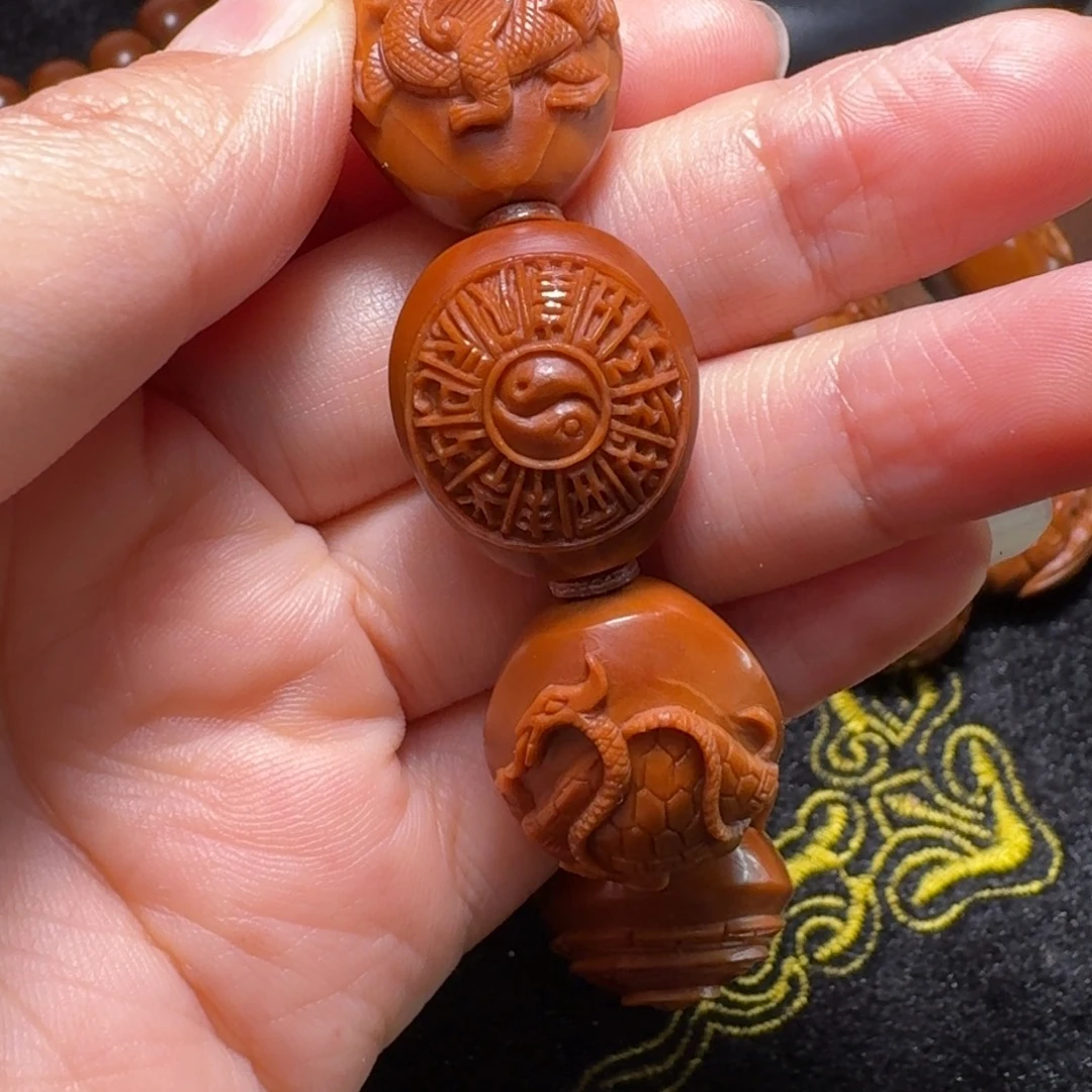 贫***来手串/手链橄榄核橄榄核雕