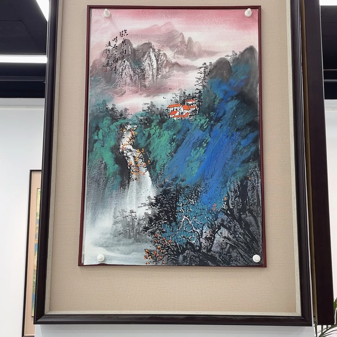 国画凌行志老师手绘国画精品
