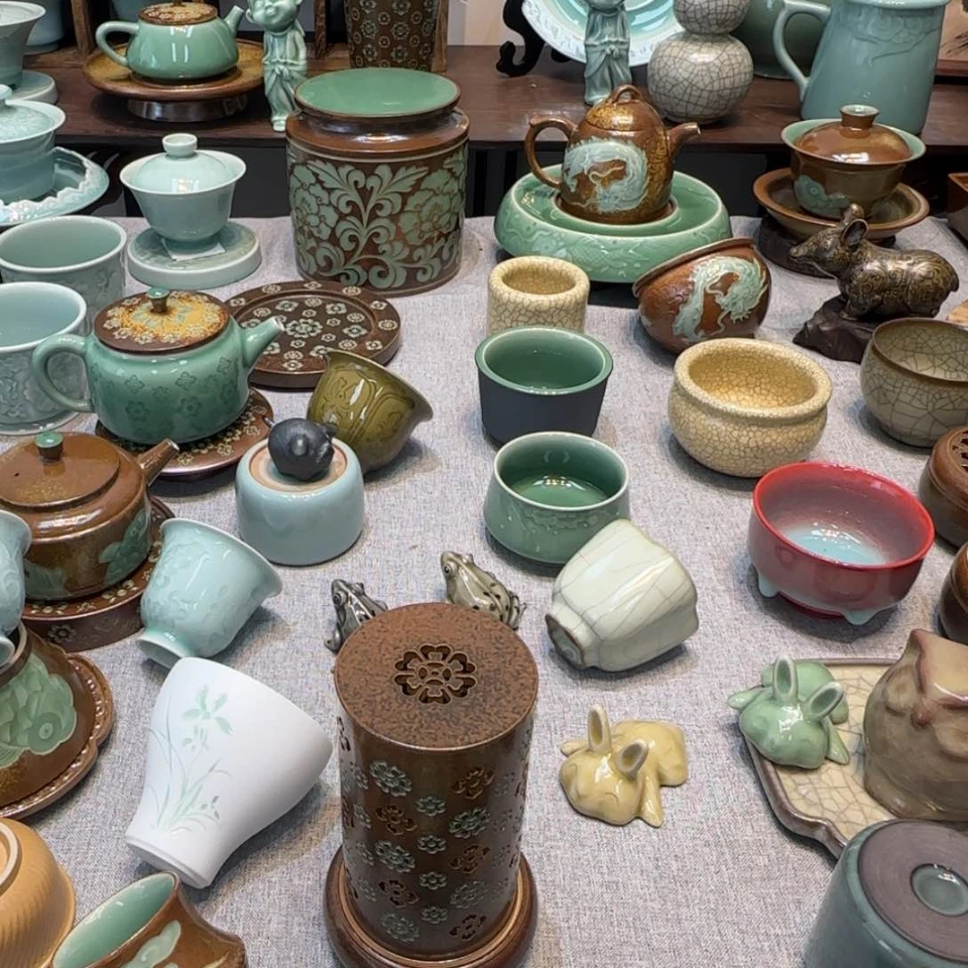 塞***?龙泉青瓷精品香炉