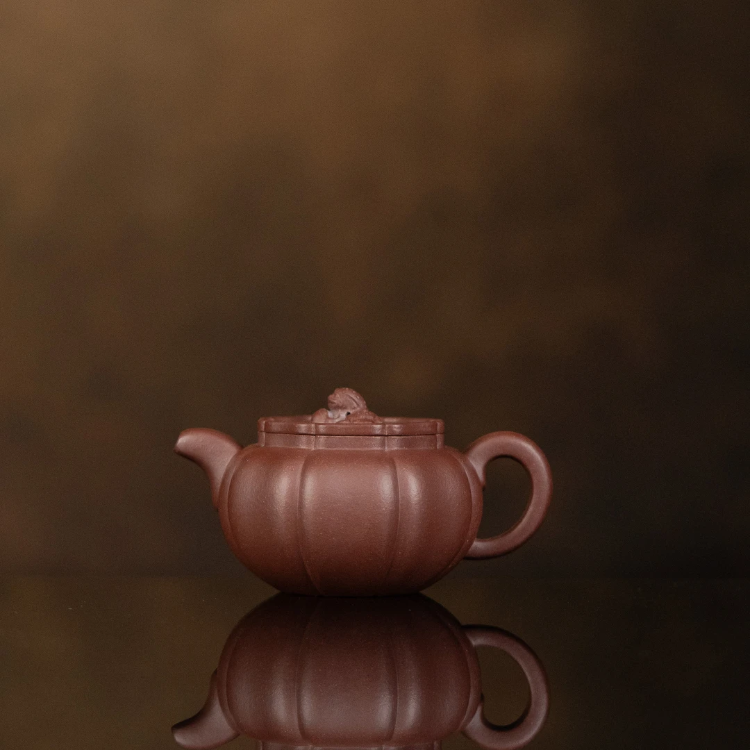 【利贞l狮球壶】原矿紫泥140cc手工制宜兴茶壶茶具LZD