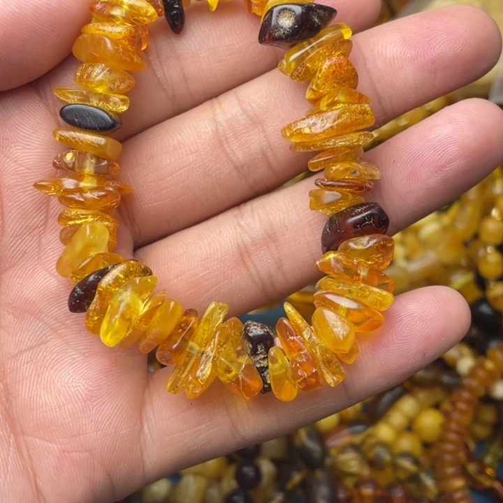 琥珀未镶嵌珠宝奇石