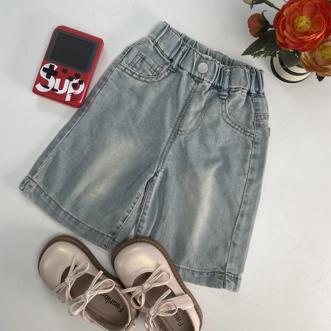 儿童夏季轻薄韩版洋气牛仔短裤