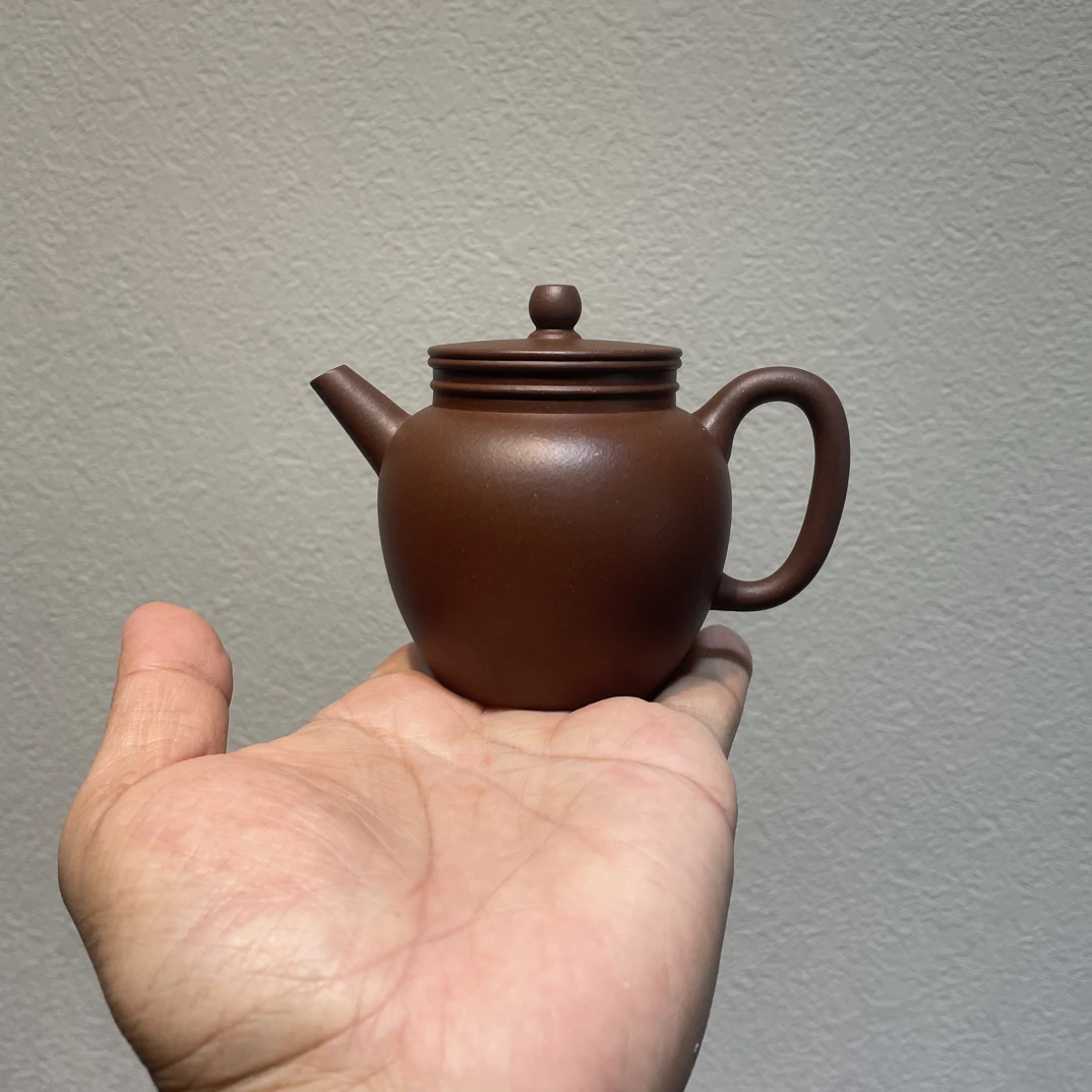 周雪姣精品全手工无极壶约130cc原矿底槽青约