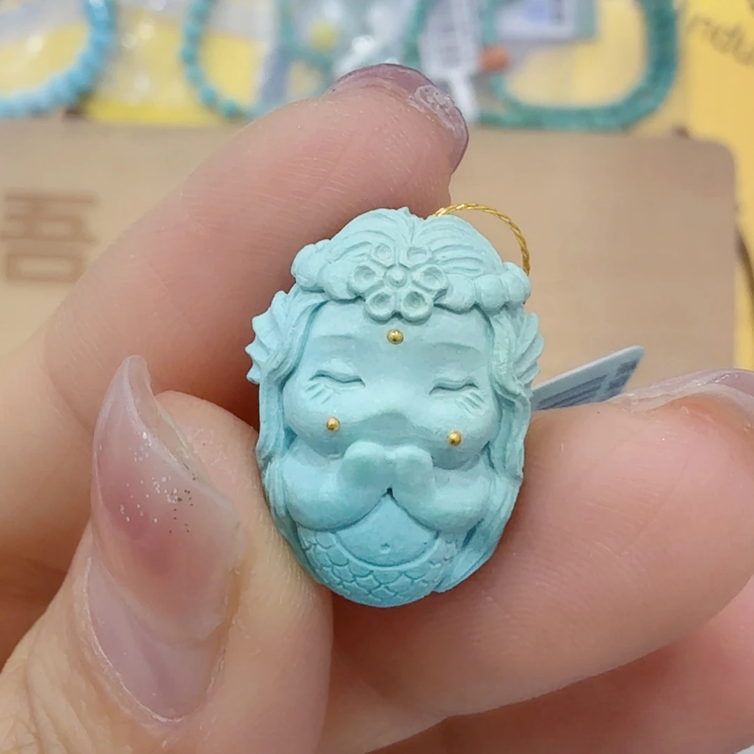 绿松石未镶嵌珠宝奇石