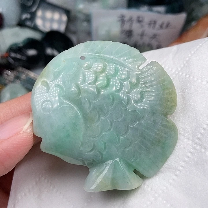 未镶嵌挂件翡翠翡翠