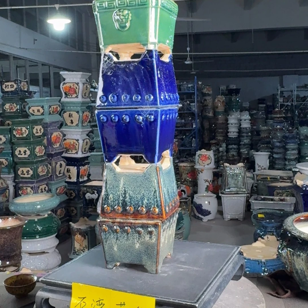 一风堂石湾花盆 内10*7微瑕606