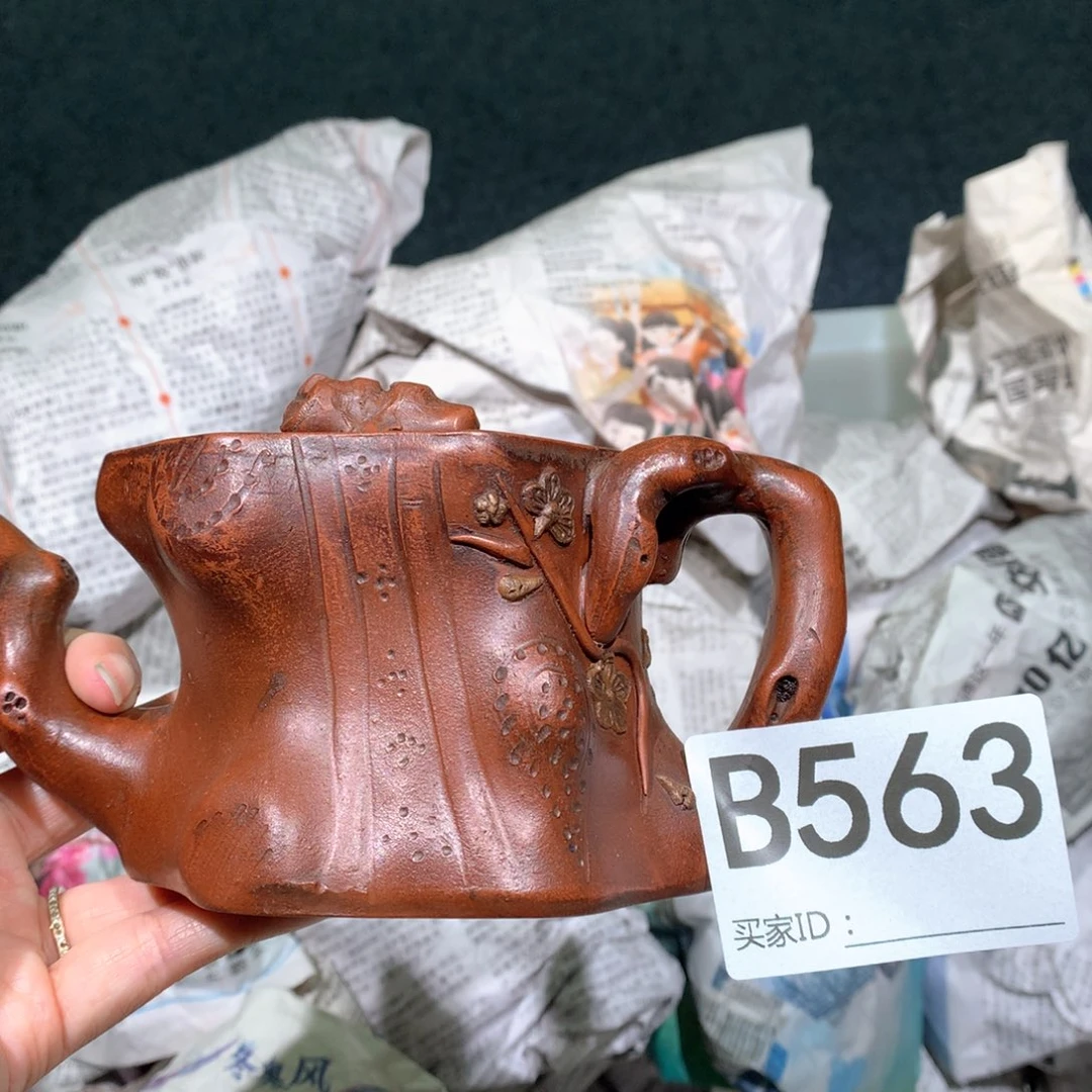 茶壶粗砂紫砂茶壶563