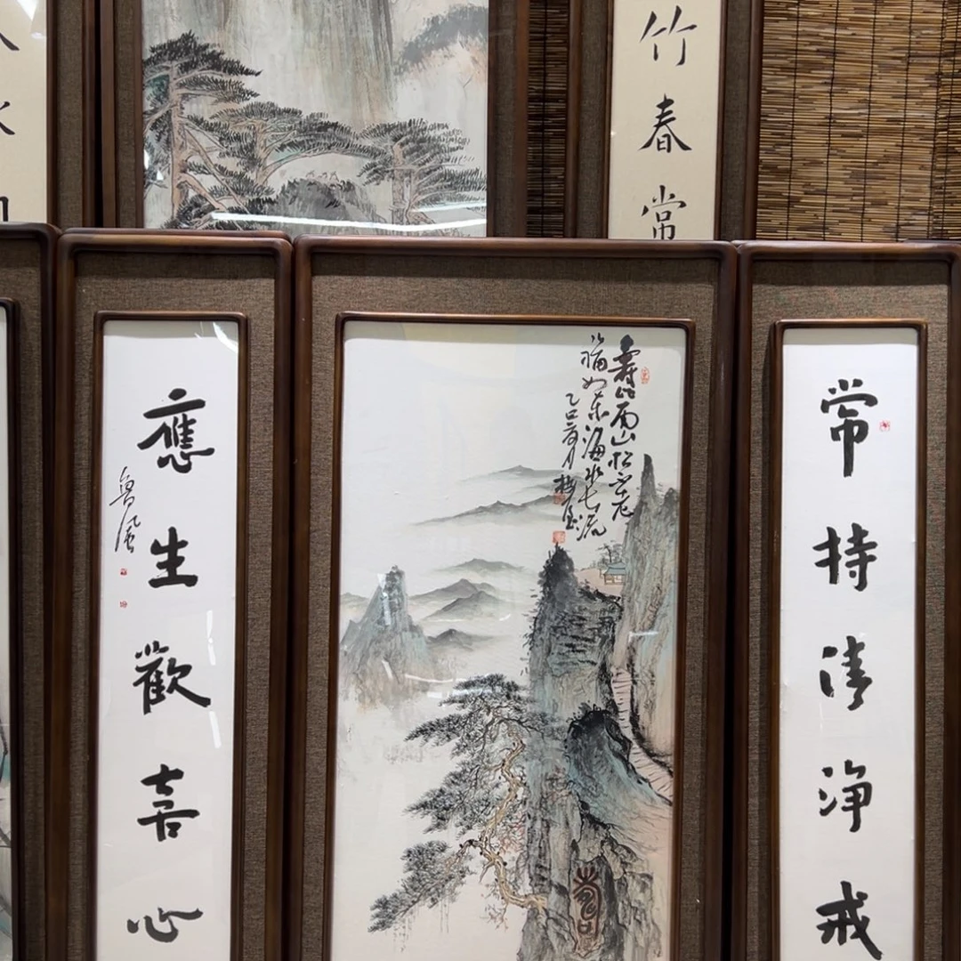 限***版国画亲笔手绘作品