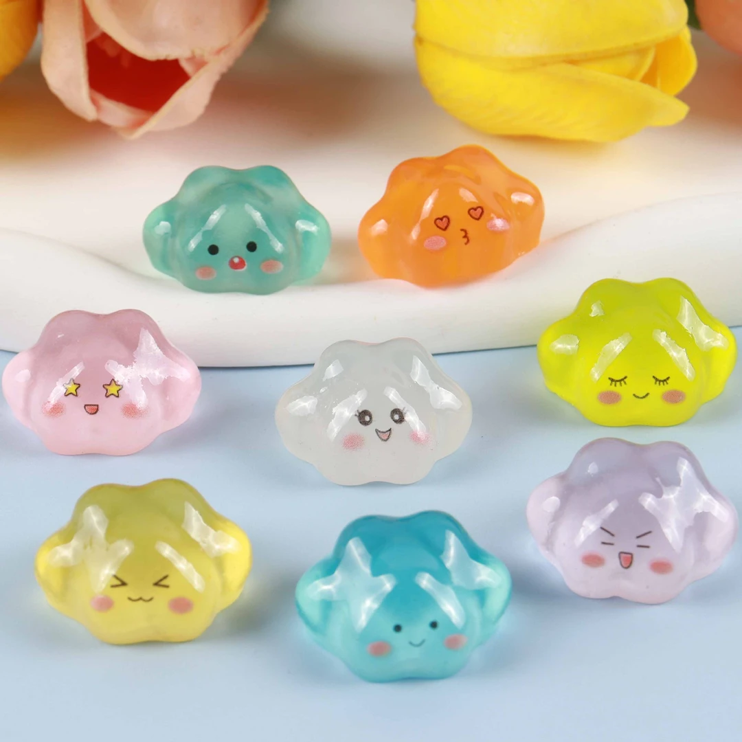 夜光云朵diy饰品可爱