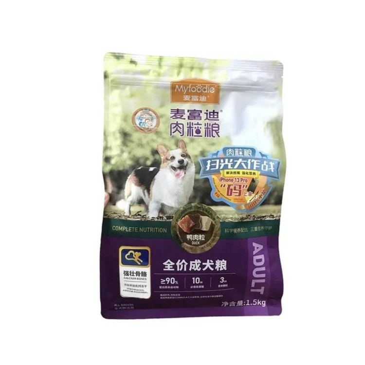 麦富迪 肉粒粮鸭肉粒全价成犬粮 1.5kg/袋