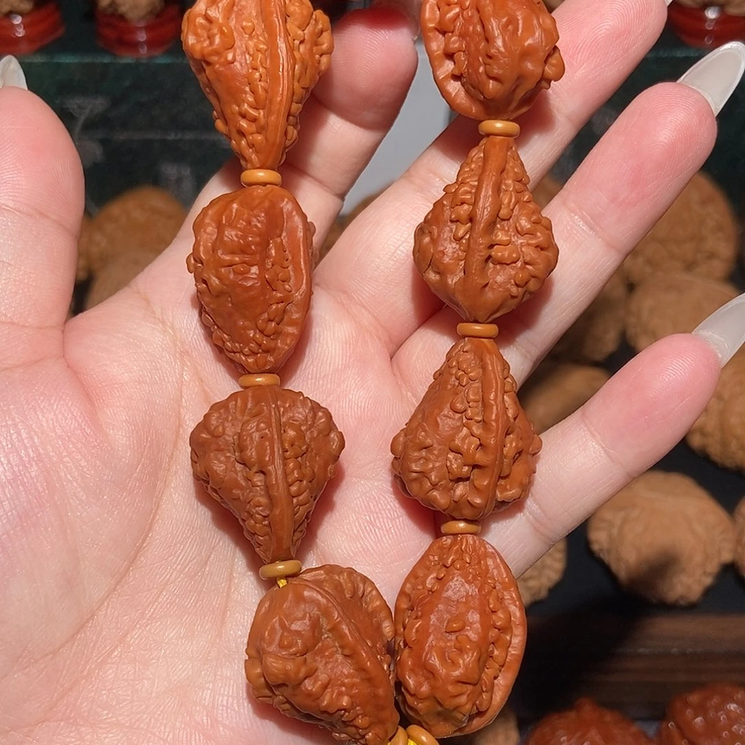 文玩核桃吊坠麒麟金蟾1.8