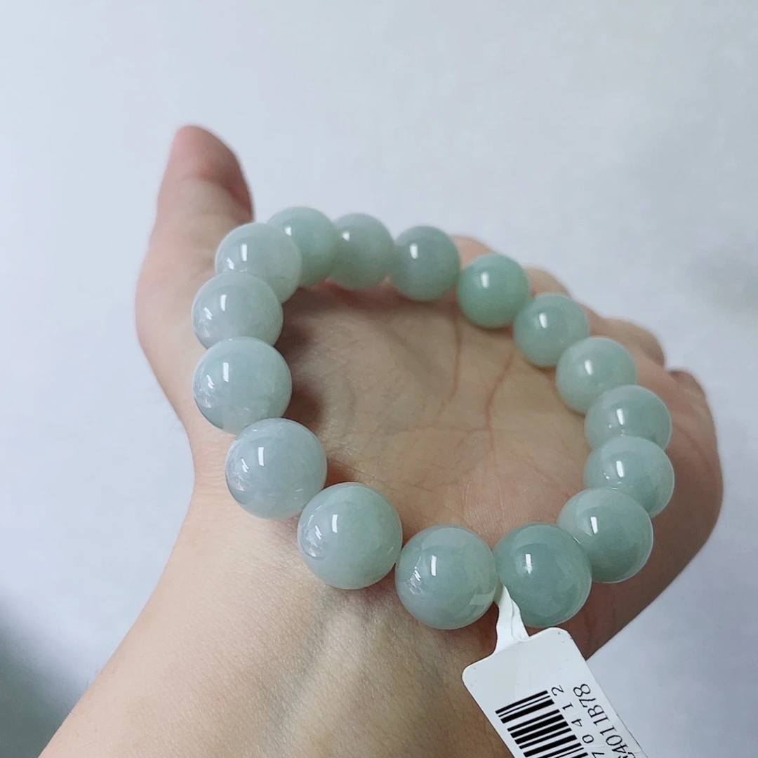 未镶嵌定制翡翠珠串