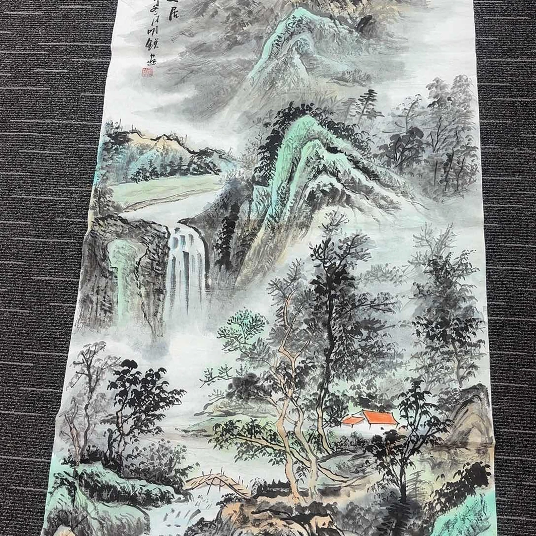 国画国画作品纯手绘