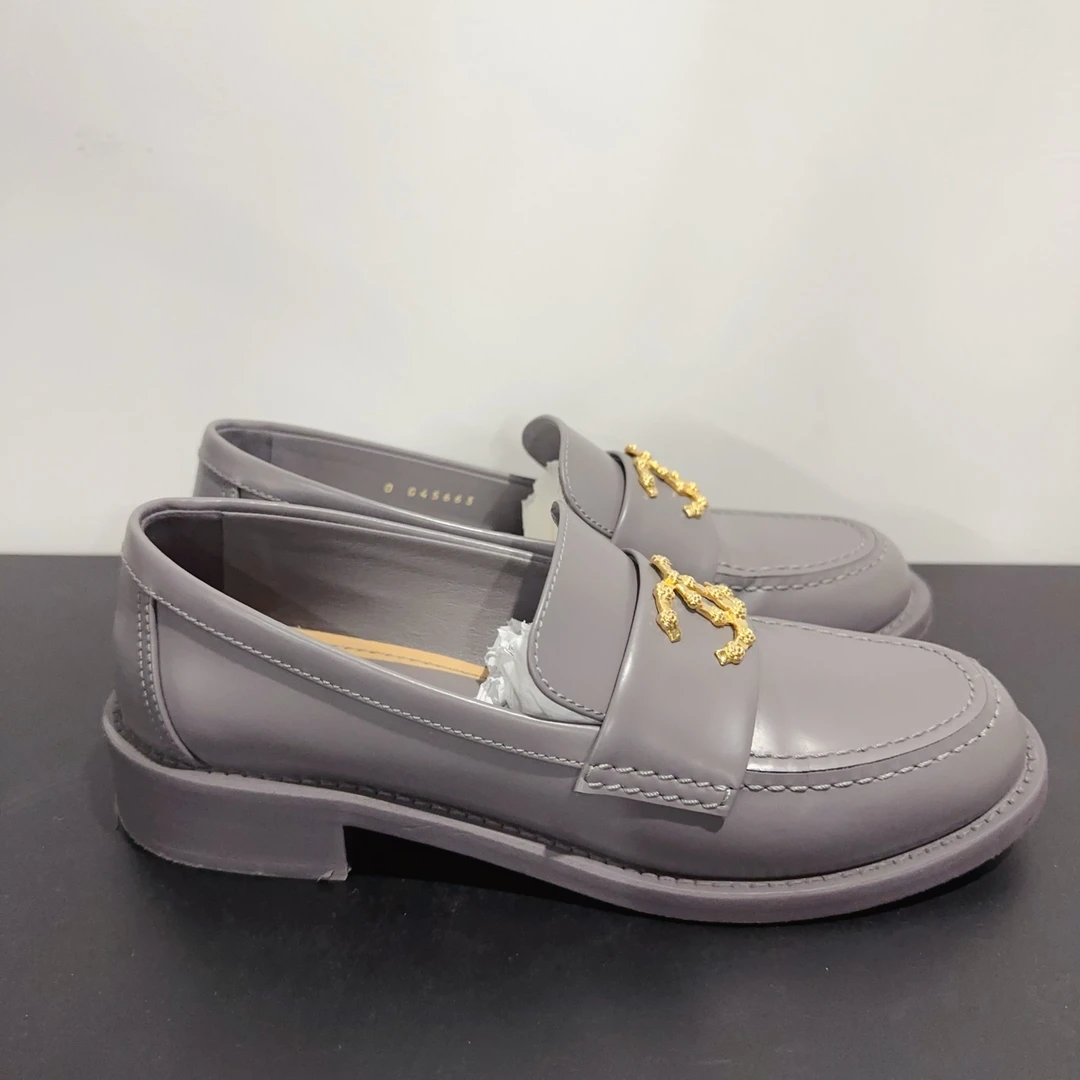 99新 Chanel/香奈儿 乐福鞋 尺码36成色看直播 GSS25870