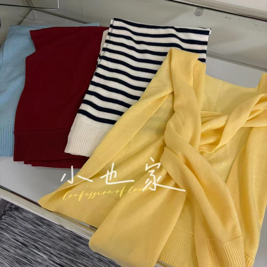 小也   韩订单 美丽诺咩毛  万能针织  披肩