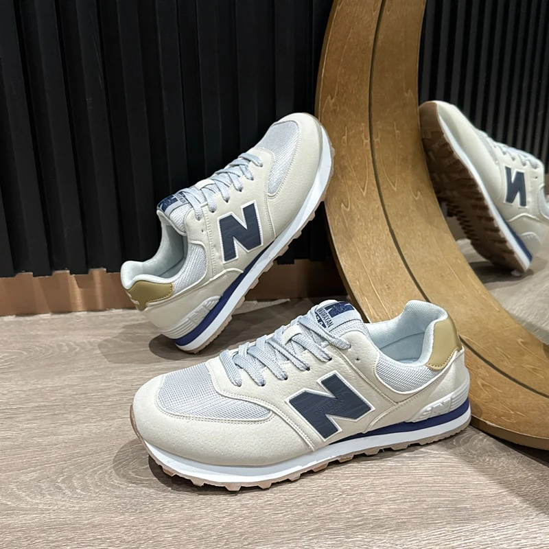 新百伦领步574情侣款阿甘鞋男2025新款透气网面女士N字鞋潮鞋学生