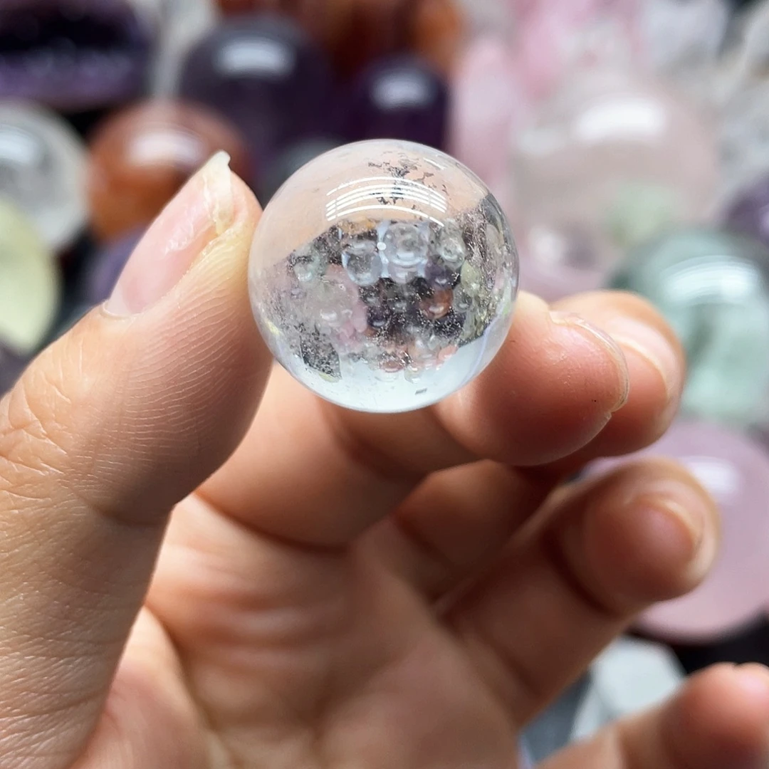 珠宝半成品未镶嵌紫晶134卡22m