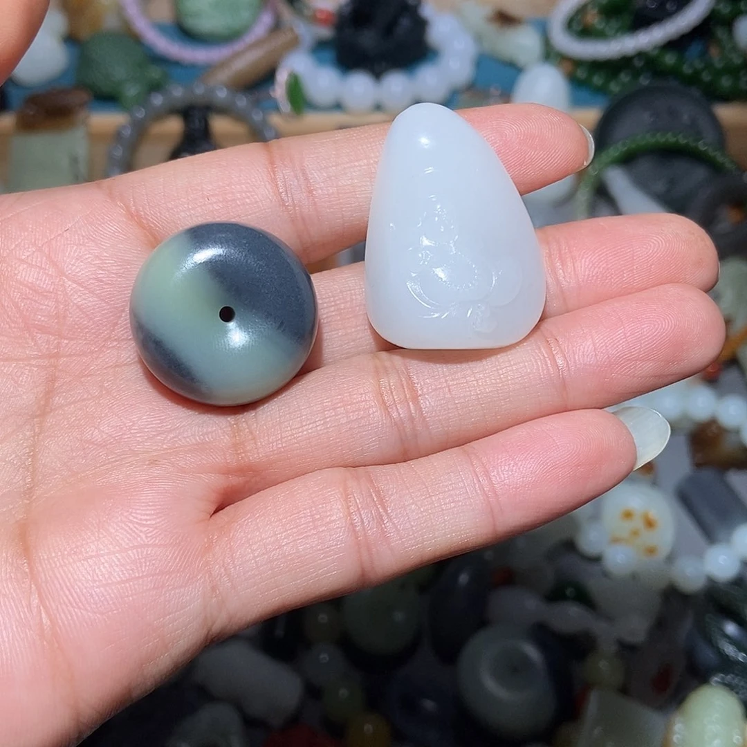 和田玉颈饰未镶嵌用****8