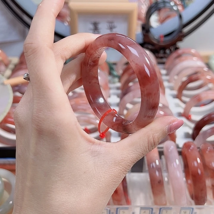 石英质玉手镯未镶嵌V*~