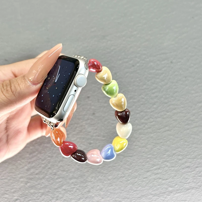 多巴胺适用于s10苹果手表新款腕带高级感S8/S946mm时尚女款42MM