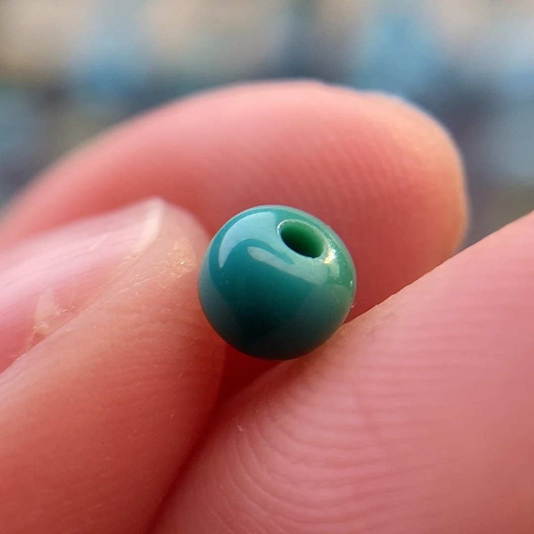 绿松石未镶嵌彩色墩子4.8mm