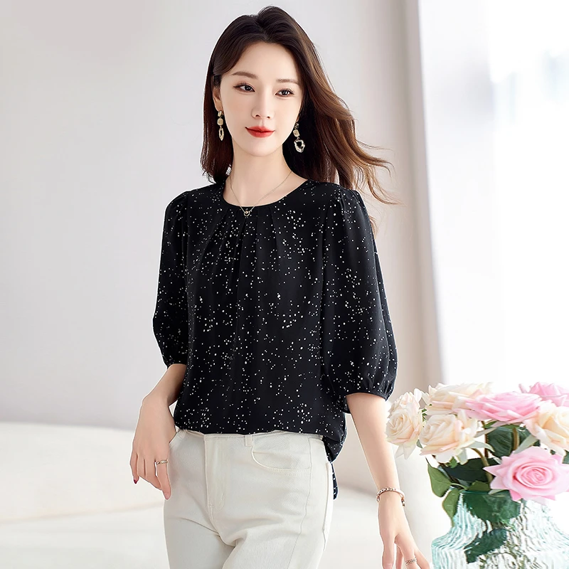 水墨佳人桑蚕丝真丝气质女装连衣裙12599906