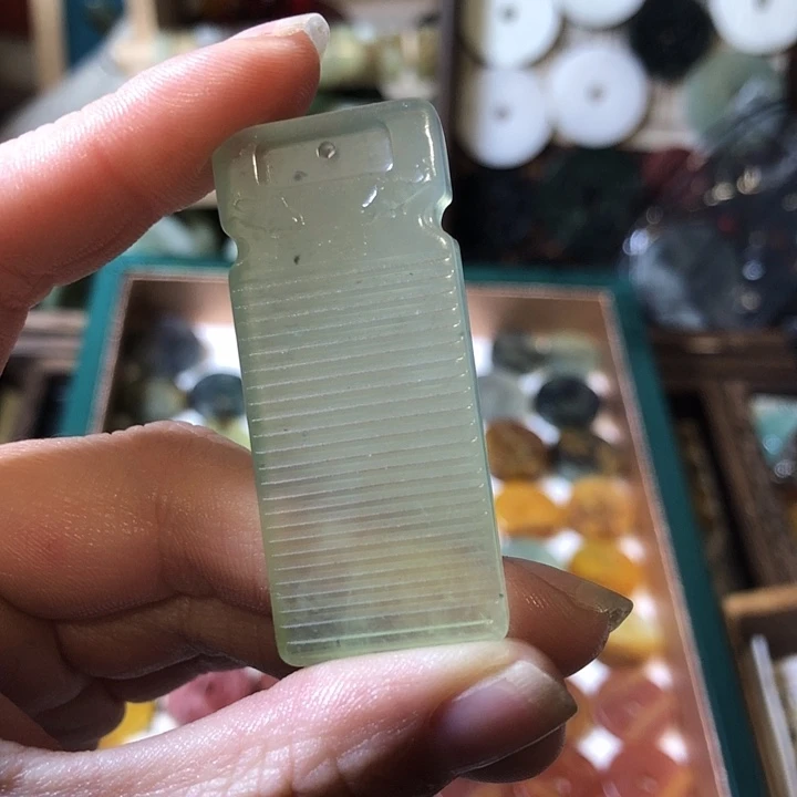 岫玉岫玉挂件未镶嵌