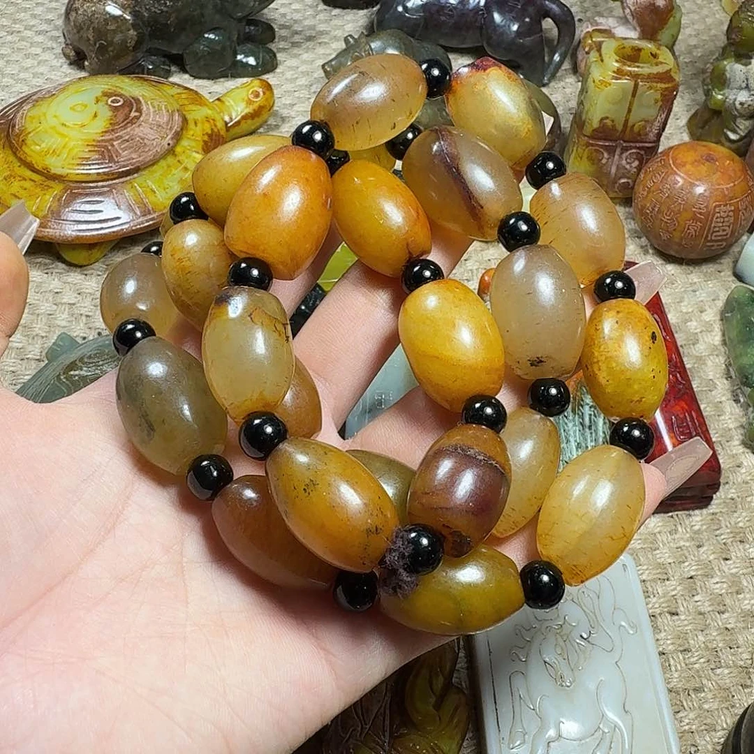 白玉菩提吊坠挂件