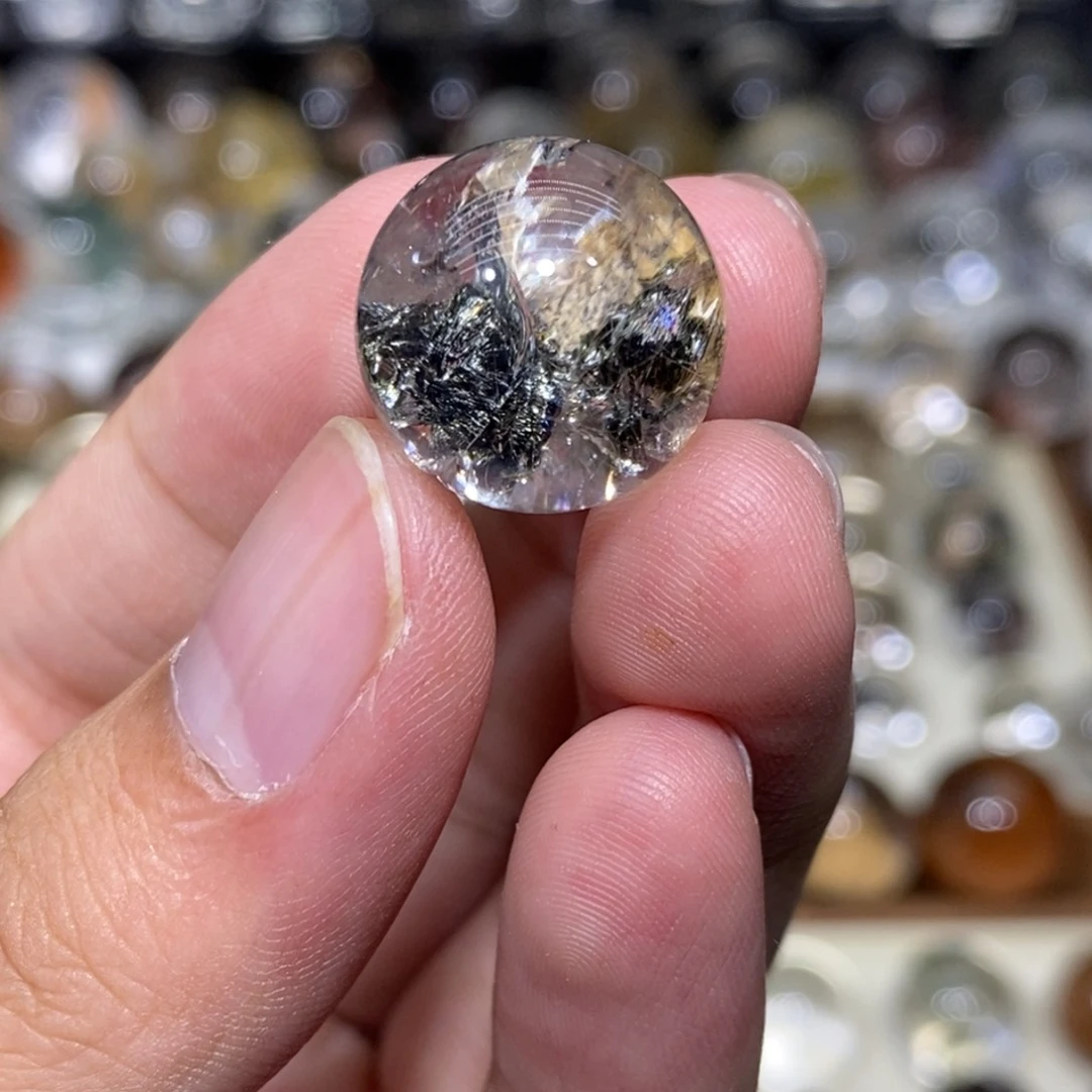 水晶珠宝半成品未镶嵌17m